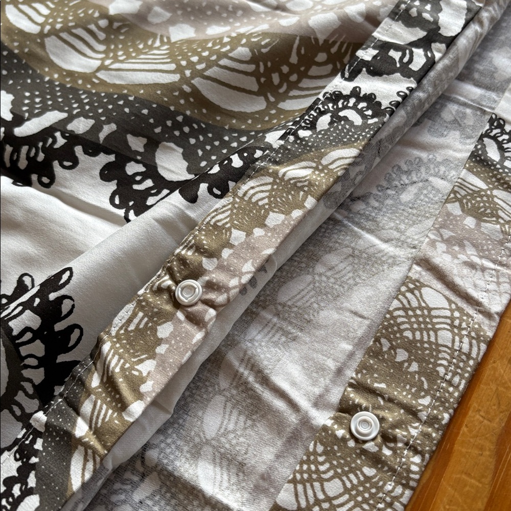 IKEA Twin Duvet Cover 100% Cotton Boho Pattern NWOT! - Picture 4 of 8